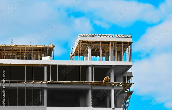 Obraz Monolithic construction site