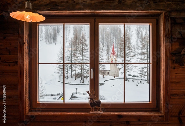 Obraz Dentro il rifugio