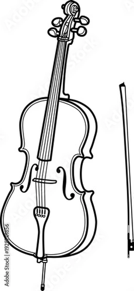 Obraz チェロのアイコン