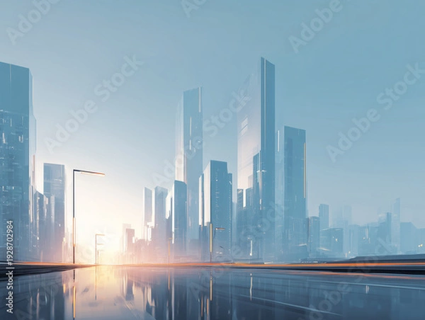 Obraz hong kong cityscape