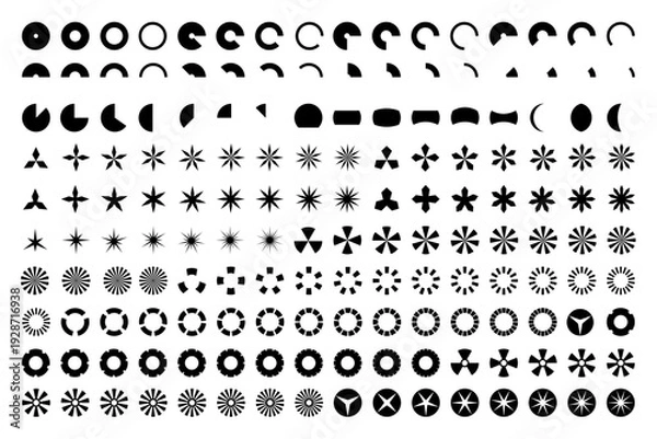 Fototapeta basic geometri shapes
