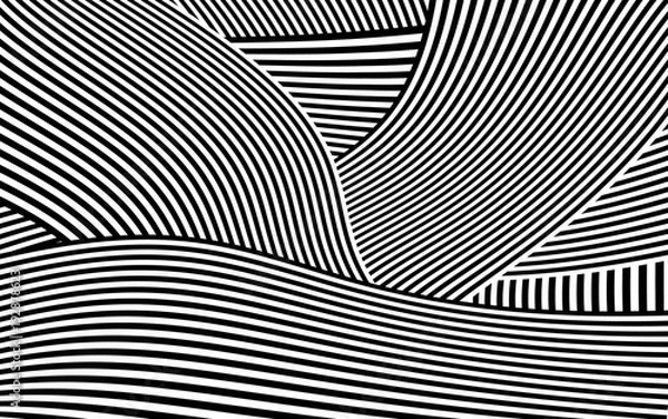 Fototapeta 2676816 Zebra Design Black and White Stripes Vector