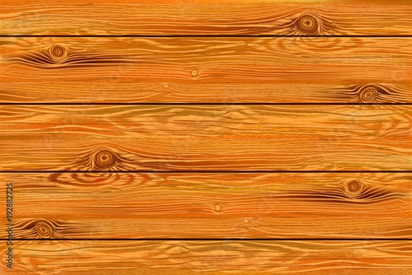 Fototapeta Vector wooden background. Highly detailed, photorealistic. Hand drawn without trace.