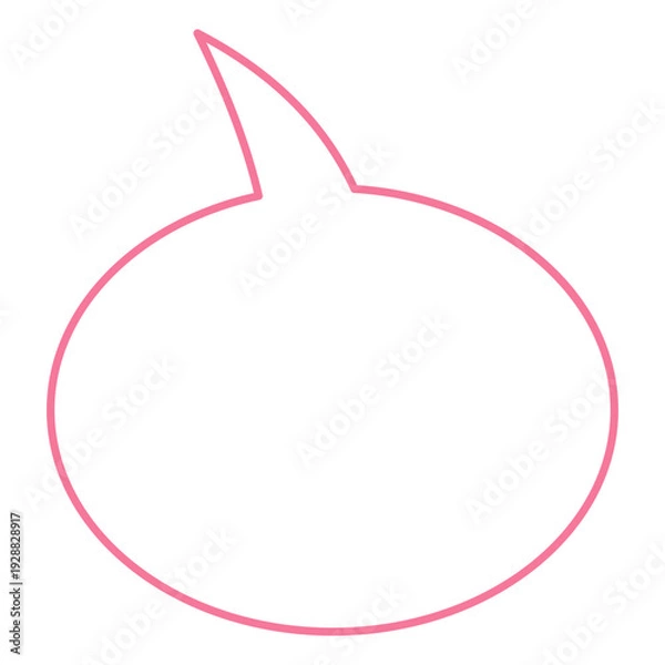 Obraz Large Pink Circle Balloon