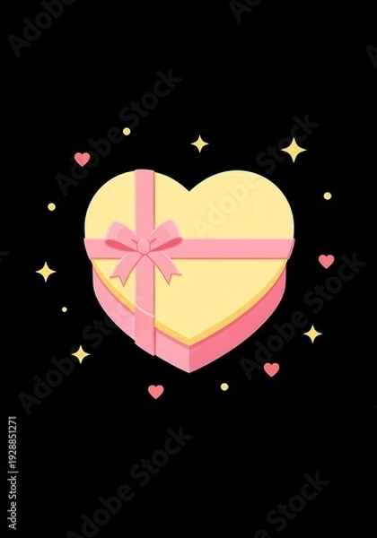 Obraz 愛らしい心が輝くギフト