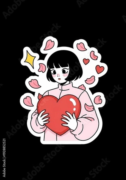 Obraz 愛が静かに満ちている