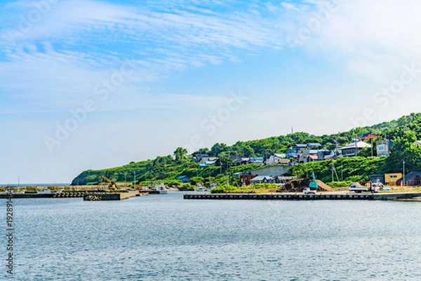 Obraz オロロンの島 焼尻島(やぎしりとう)を行く
