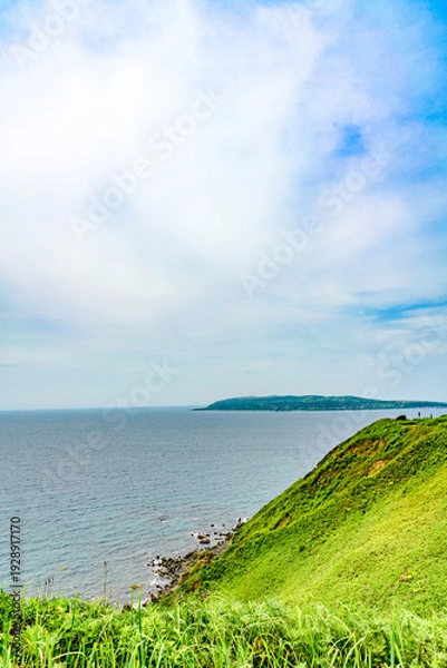 Obraz オロロンの島 焼尻島(やぎしりとう)を行く
