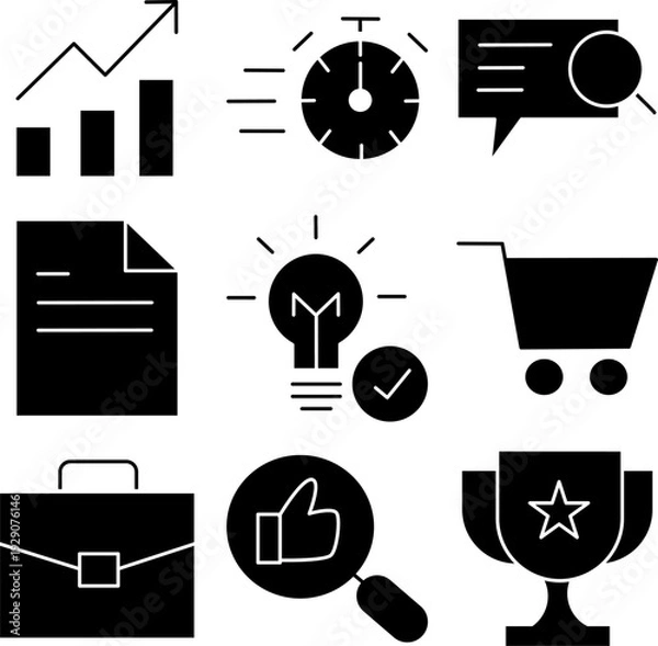 Obraz Modern Office and Productivity Solid