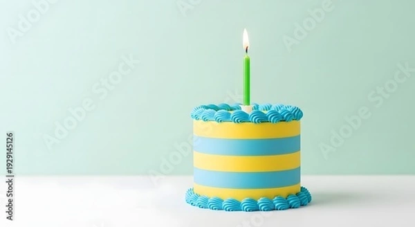 Obraz HAPPY BIRTHDAY CAKE