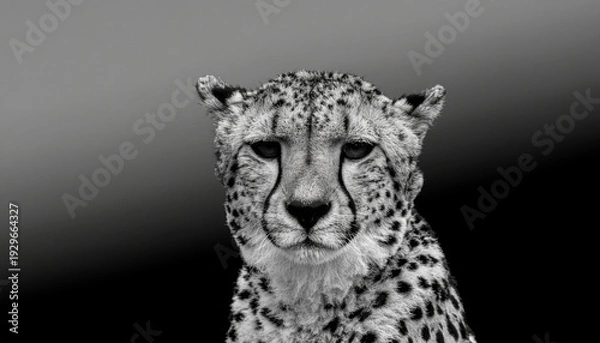 Obraz Cheetah Centered Portrait