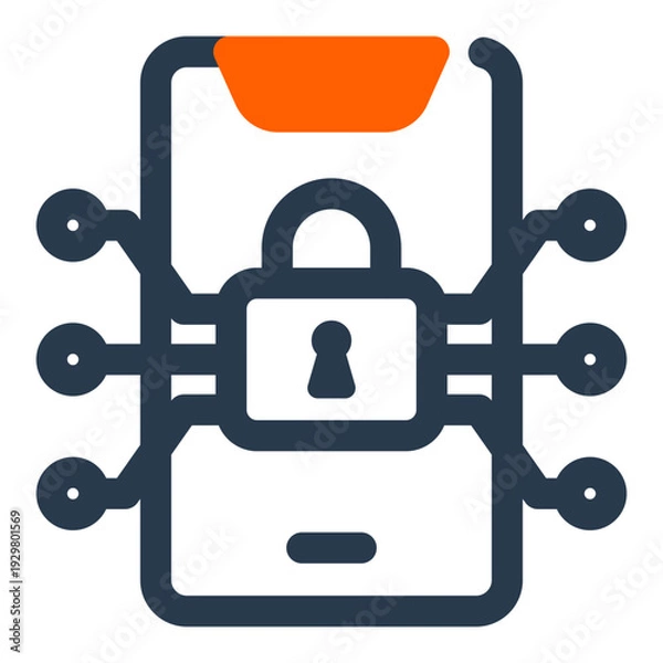 Obraz Advanced Data Encryption Network Protection