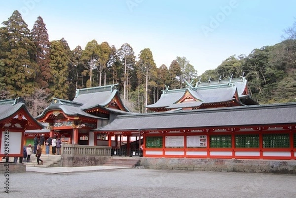 Obraz 鹿児島県霧島市の霧島神宮