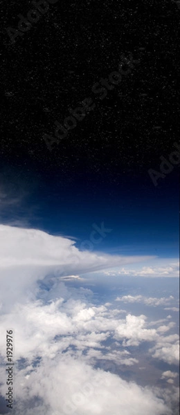 Obraz earth and stars