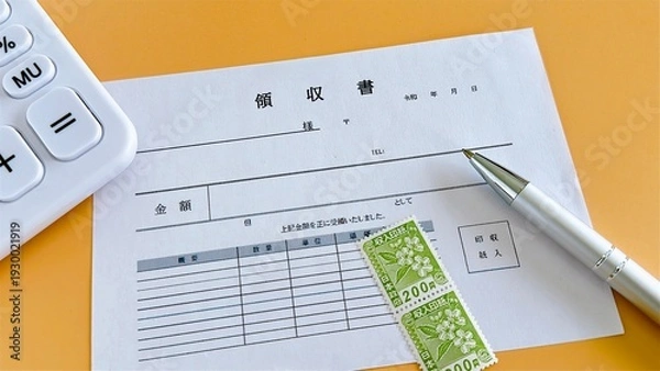 Obraz 領収書