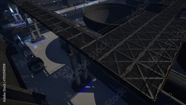 Obraz ファクトリー_鉄の循環炉