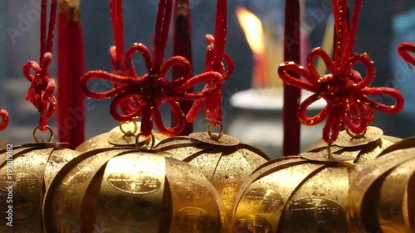 Obraz Anhänger mit Kerze