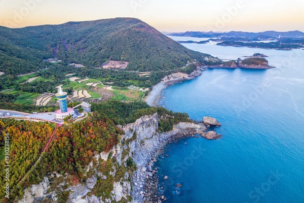 Obraz 전남 고흥군 고흥우주발사전망대의 가을