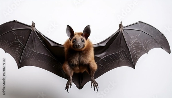 Obraz Isolated Bat With A Copy Space