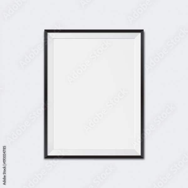 Fototapeta Blank frame on a white background