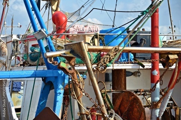 Obraz Mess on the boat