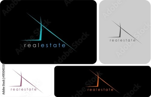 Obraz REAL ESTATE LOGO