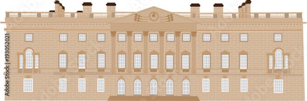 Obraz Gruziński okazały dom