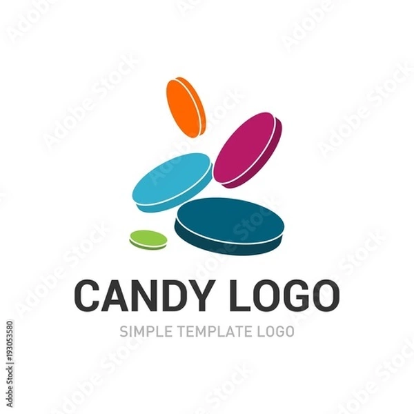 Obraz Food logo template