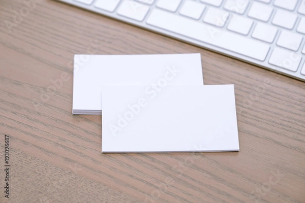 Obraz Empty business cards