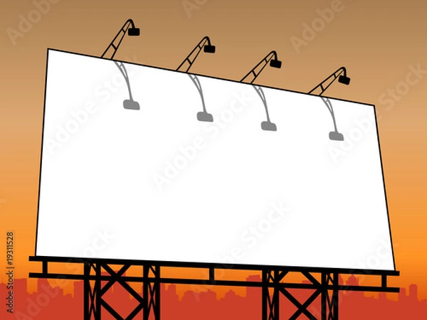 Obraz outdoor billboard
