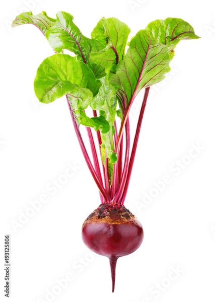 Fototapeta Beetroot with leaves