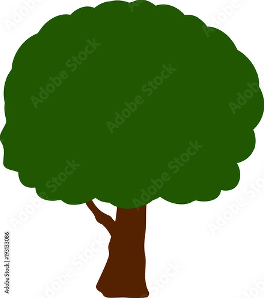 Obraz Dark green hardwoods.eps