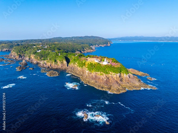 Obraz 樫野埼灯台（和歌山県串本町）