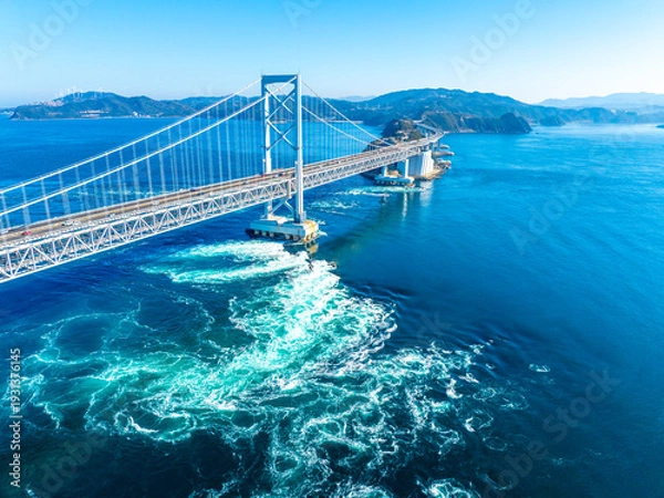 Obraz 鳴門の渦潮（徳島県鳴門市）