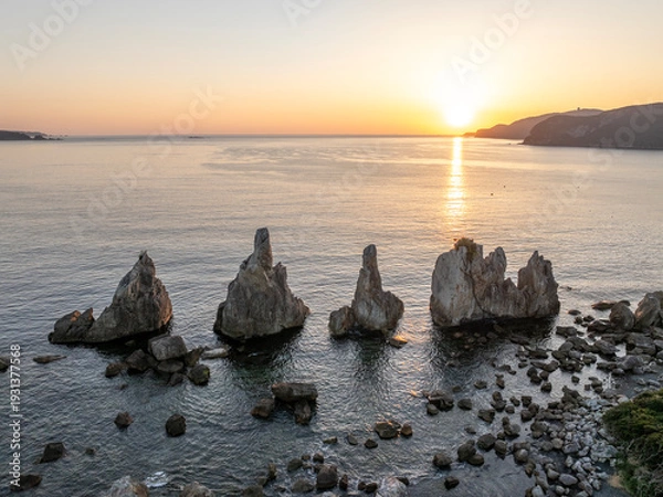 Obraz 橋杭岩（和歌山県串本町）