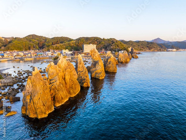 Obraz 橋杭岩（和歌山県串本町）