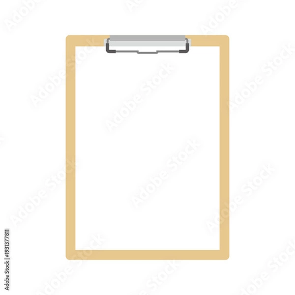 Obraz 紙を挟めたクリップボード