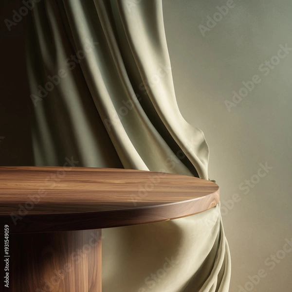 Fototapeta table setting with a napkin