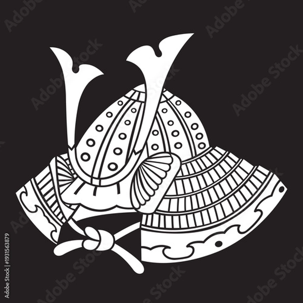 Obraz 家紋　兜紋のベクターデータ