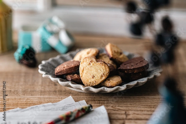 Obraz ハートのクッキー