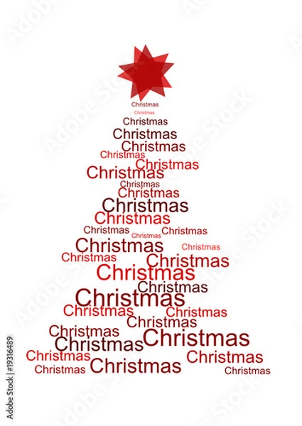 Fototapeta christmas tree