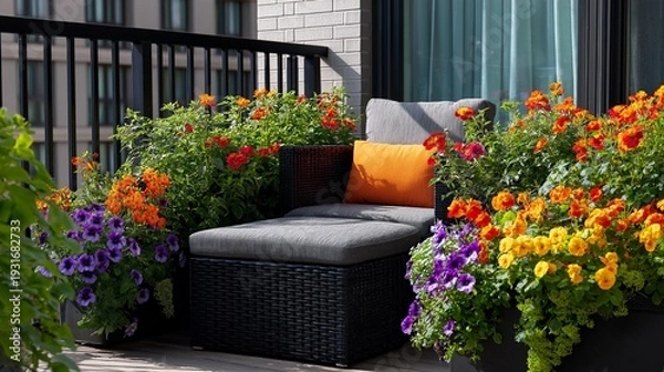 Fototapeta ベランダガーデン