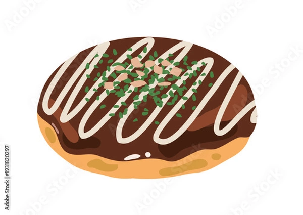 Obraz 美味しそうなお好み焼き