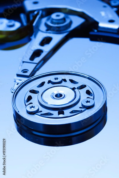 Obraz Hard disk drive close-up