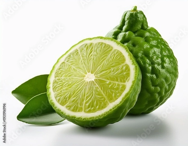 Obraz bergamot on white