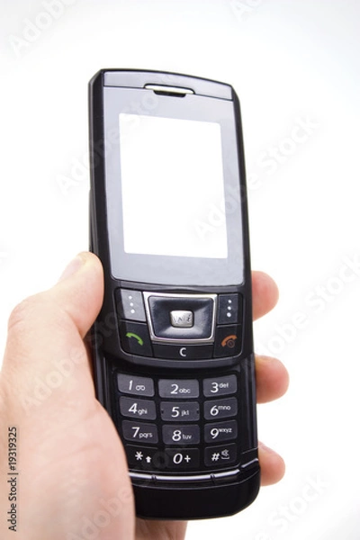 Obraz Cell phone in a hand