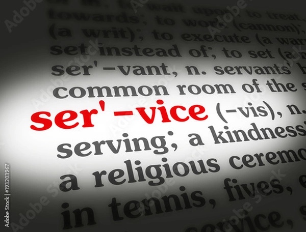 Obraz Dictionary Service