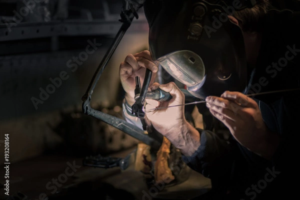 Fototapeta Aluschweißen