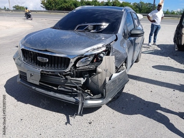Obraz accidente de carro