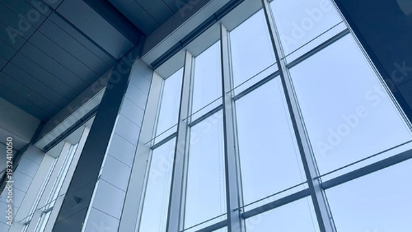 Obraz 大きなガラス張りの窓（カーテンウォール）